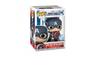 Captain America 3: Civil War - Captain America US Exclusive Build-A-Scene Pop! Vinyl