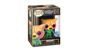 Guardians of the Galaxy: Vol. 3 - Rocket US Exclusive Blacklight Pop! Vinyl