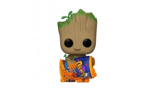 I Am Groot (TV) - Groot with Cheese Puffs Flocked Pop!Vinyl