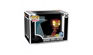Avengers: Age of Ultron - Avengers Tower & IronMan US Exclusive Glow Pop! Town