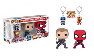 Captain America 3: Civil War - Pop! Vinyl Figure 4-Pack
