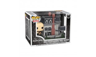 Addams Family (TV) - Fester with Addams Family Mansion Pop! Town