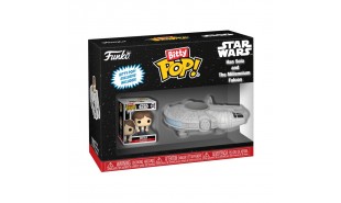 Star Wars - Han Solo with MilleniumFalcon Bitty Pop! Ride