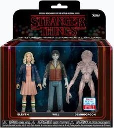 Stranger Things - Eleven Upside Down Will & Demogorgon 3-pack  NYCC 2017