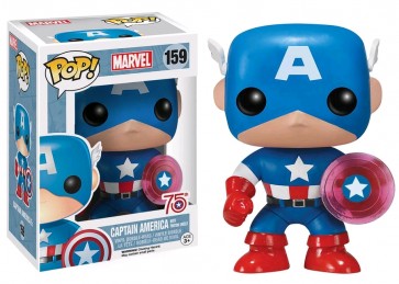 Captain America - 75th Anniversary with Photon Shield Pop! Vinyl Figure