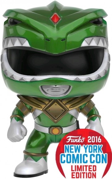 Power Rangers - Green Ranger Metallic Pop! NYCC 2016