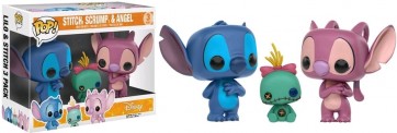 Lilo & Stitch - Stitch, Scrump & Angel Pop! Vinyl 3-Pack