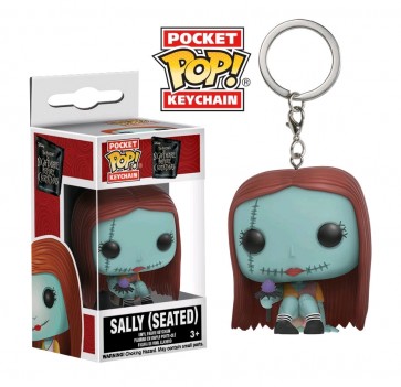 The Nightmare Before Christmas - Sally Seated Pocket Pop! Keychain