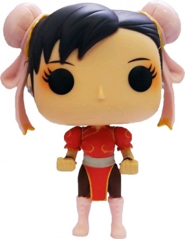 Street Fighter - Chun Li (Red) US Exclusive Pop! Vinyl 