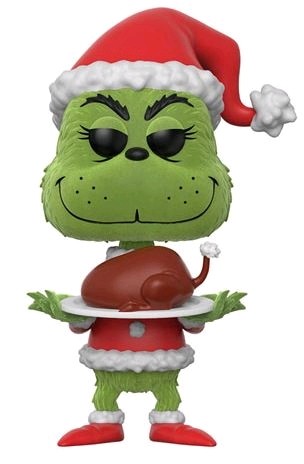 Dr Seuss - The Grinch with Roast Beast Flocked US Exclusive Pop! Vinyl