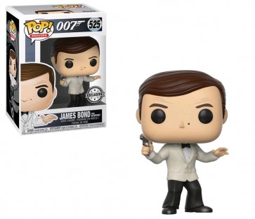 James Bond - Roger Moore (White Tux) US Exclusive Pop! Vinyl