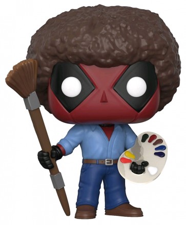 Deadpool - Playtime Bob Ross Pop! Vinyl