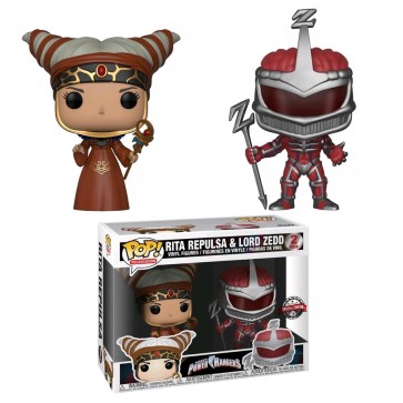 Power Rangers - Rita Repulsa & Lord Zedd US Exclusive Pop! Vinyl 2-pack