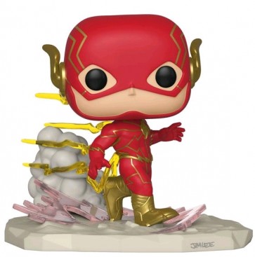 Flash - Flash Running (Jim Lee) US Exclusive Comic Moment Pop! Vinyl