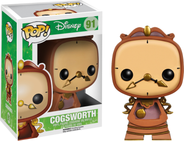 Beauty and The Beast - Cogsworth Pop! Vinyl Figure