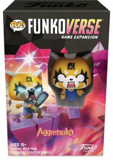 Funkoverse - Aggretsuko 100 1-Pack Expansion Strategy Board Game
