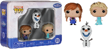 Frozen - Elsa, Anna & Olaf Pocket Pop! 3-Pack Tin