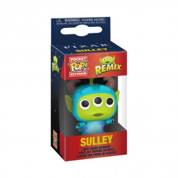 Pixar - Alien Remix Sulley Pocket Pop! Keychain