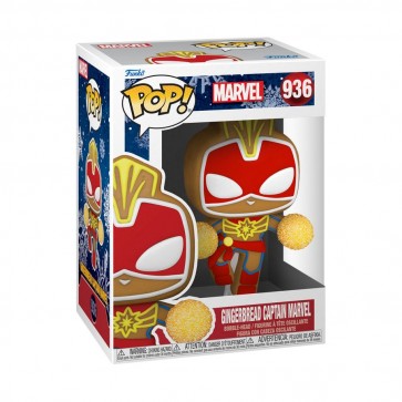 Captain Marvel - Captain Marvel Gingerbread Pop! Vinyl