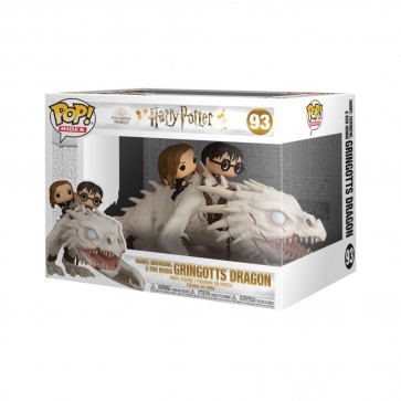 Harry Potter - Gringott's Dragon with Harry Ron & Hermione Pop! Ride