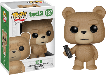 Ted 2 - Ted with Remote Pop! Vinyl