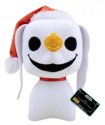 The Nightmare Before Christmas - Zero with Santa Hat US Exclusive Pop! Plush