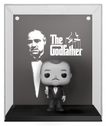 The Godfather - Vito Corleone Black & White US Exclusive Pop! VHS Cover