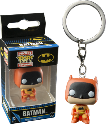 Batman - 75th Anniversary Orange Pocket Pop! Keychain