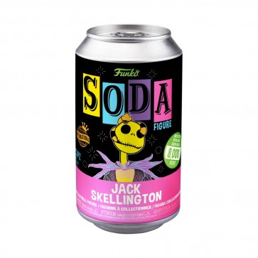 The Nightmare Before Christmas - Jack Skellington with Snake  Vinyl Soda