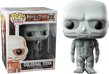 Attack on Titan - Colossal Titan Black & White 6" Pop! Vinyl Figure