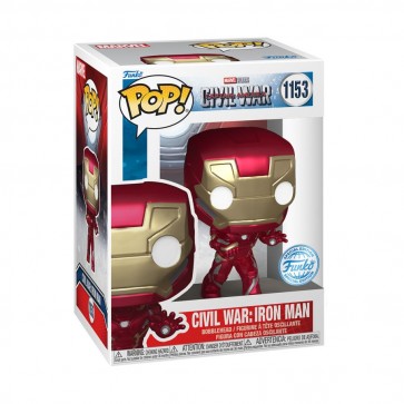 Captain America 3: Civil War - Iron Man US Exclusive Build-A-Scene Pop! Vinyl