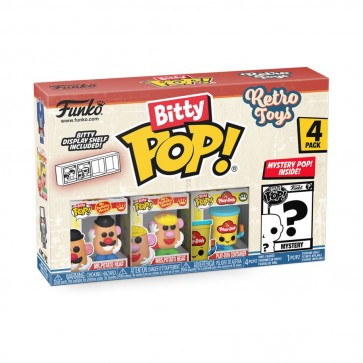 Retro Toys - Mr. Potato Head Bitty Pop! 4-Pack