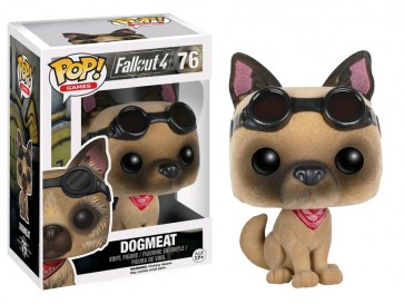 Fallout 4 - Dogmeat Flocked EB Games Exclusive Pop! Vinyl Figure