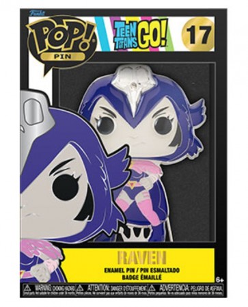 Teen Titans Go! - Raven  4" Pop! Enamel Pin