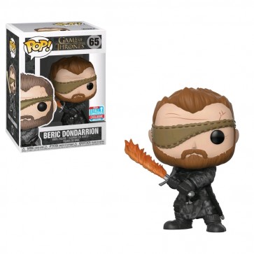 Game of Thrones - Beric w/Flame Sword Pop! Vinyl NYCC 2018