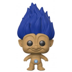 Trolls - Blue Troll with Hair US Exclusive Pop! Vinyl