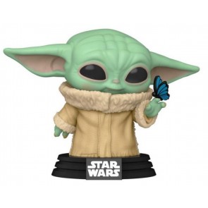 Star Wars: The Mandalorian - Grogu with Butterfly US Exclusive Pop! Vinyl