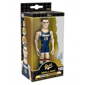 NBA: Grizzlies - Nikola Jokic Away Uni  5" Vinyl Gold