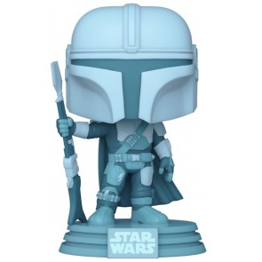 Star Wars: The Mandalorian - Mandalorian Hologram Glow US Exclusive Pop! Vinyl