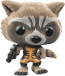 Guardians of the Galaxy - Rocket Flocked Pop! Vinyl Figure