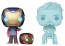 Avengers 4: Endgame - Morgan & Hologram Tony Glow with Helmet US Exclusive Pop! Vinyl 2-Pack