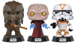 Star Wars - Clone Wars Tarful / Unhooded Emperor / Utapau Clone US Exclusive Pop! Vinyl 3Pk
