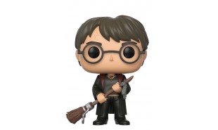 Harry Potter - Harry with Firebolt US Exclusive Pop! Vinyl