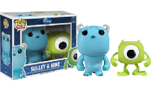Monsters Inc. - Mike & Sulley Pop! Vinyl Figures 2-Pack