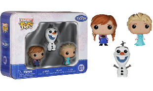 Frozen - Elsa, Anna & Olaf Pocket Pop! 3-Pack Tin