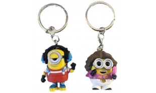 Minions 2: Rise of Gru - 70's Stuart & Bob US Exclusive Pocket Pop! Keychain 2-pack