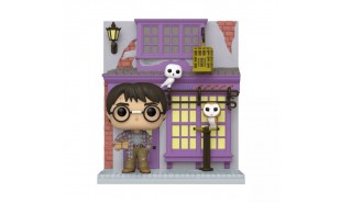 Harry Potter - Madam Malkin's Owl Emporium with Harry Diagon Alley US Exclusive Pop! Deluxe