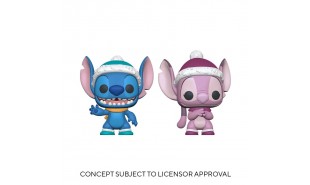Lilo & Stitch - Winter Stitch & Angel US Exclusive Pop! Vinyl 2-Pack