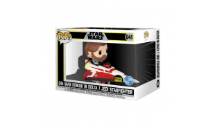 Star Wars: The Clone Wars - Obi-Wan in Delta 7 US Exclusive Pop! Ride