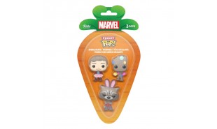 Guardians of the Galaxy - Star-Lord, Groot, & Rocket Carrot Pocket Pop! 3-Pack